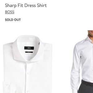 Hugo Boss Sharp Fit Dress Shirt